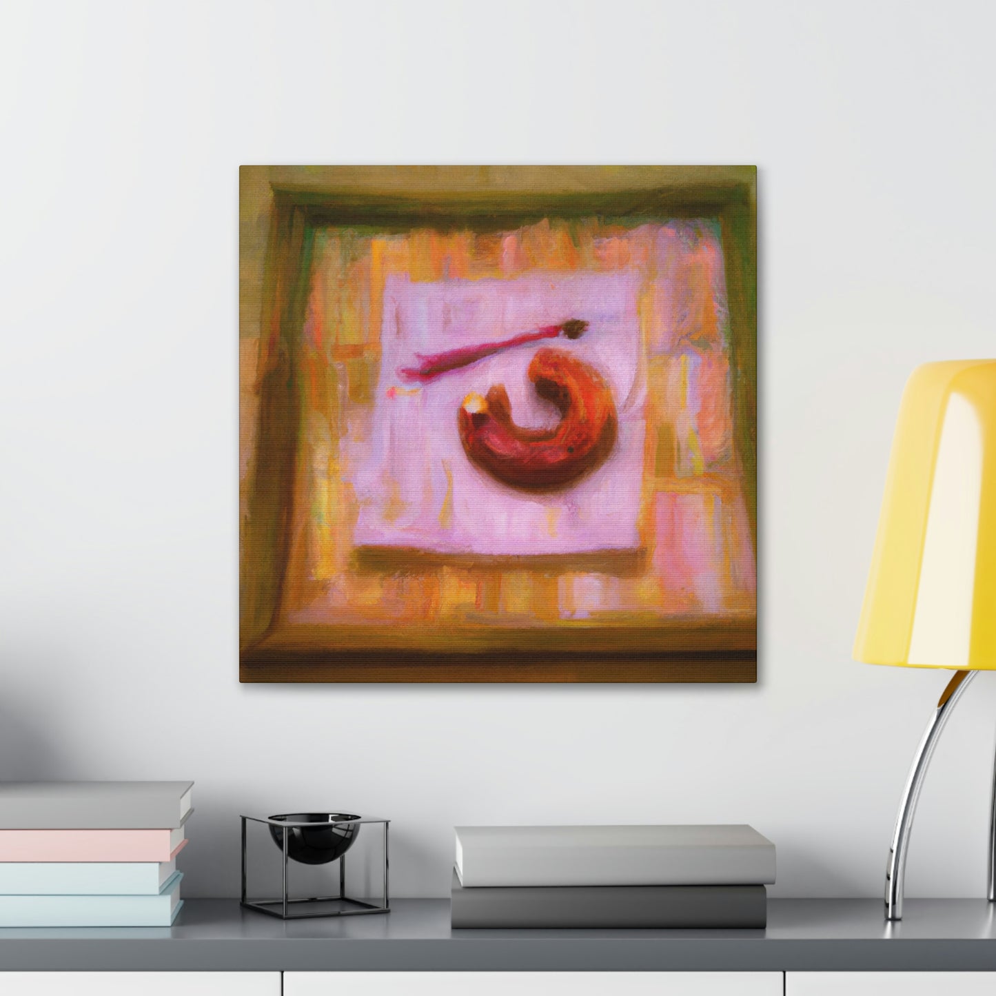 "Sugar-Glazed Delight" - Canvas