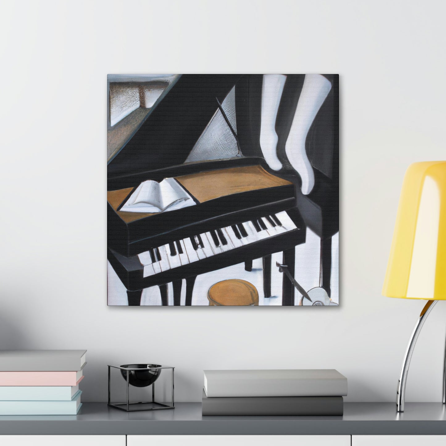 Piano in Dreamland - Canvas