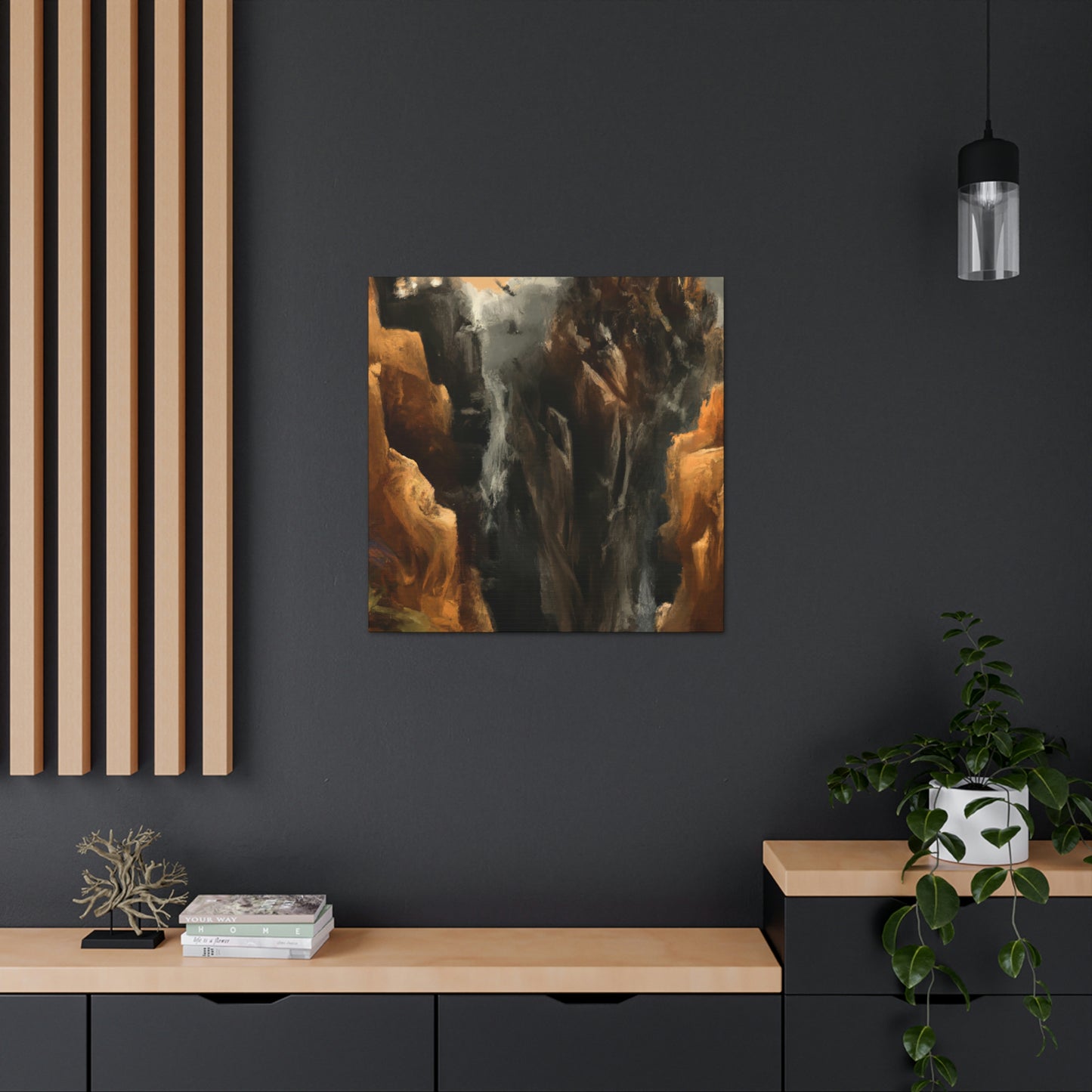 Canyon Splendor Revealed - Canvas