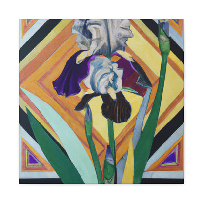 Iris, Glowing Gemstone - Canvas