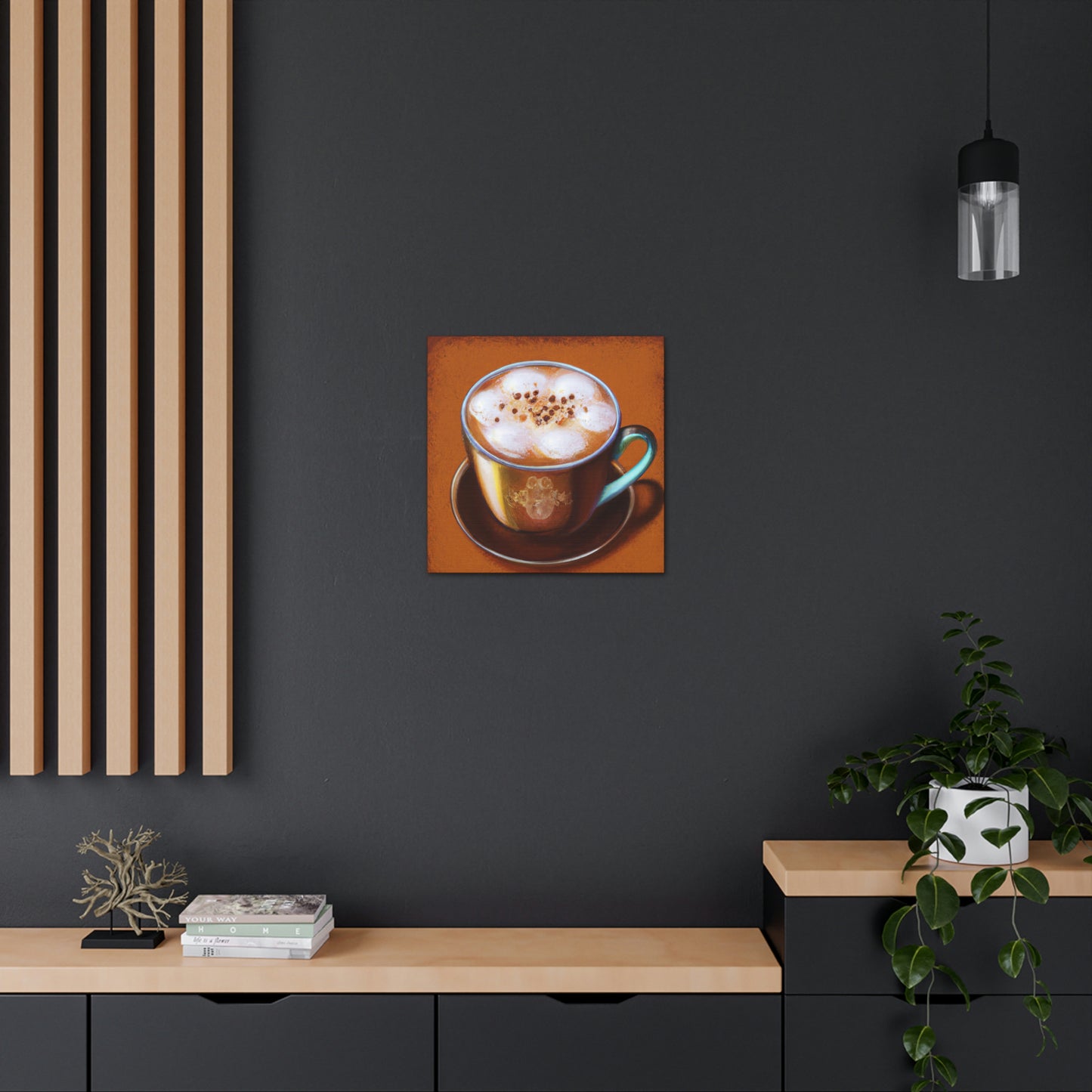 "Cappuchino in Neoclassicism". - Canvas