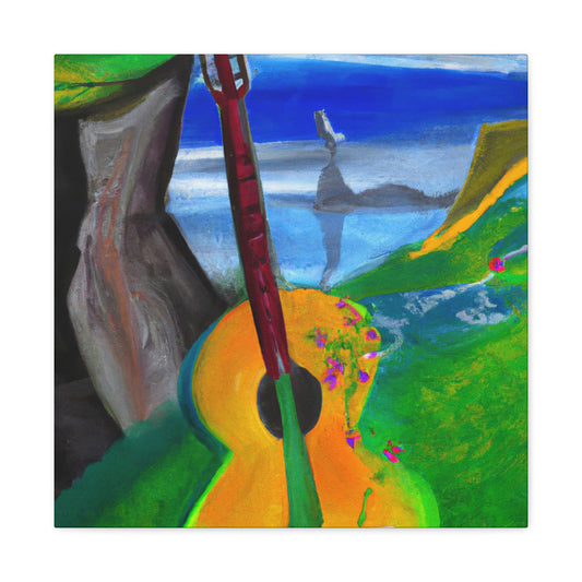 "Guitar Melodic Melody" - Canvas