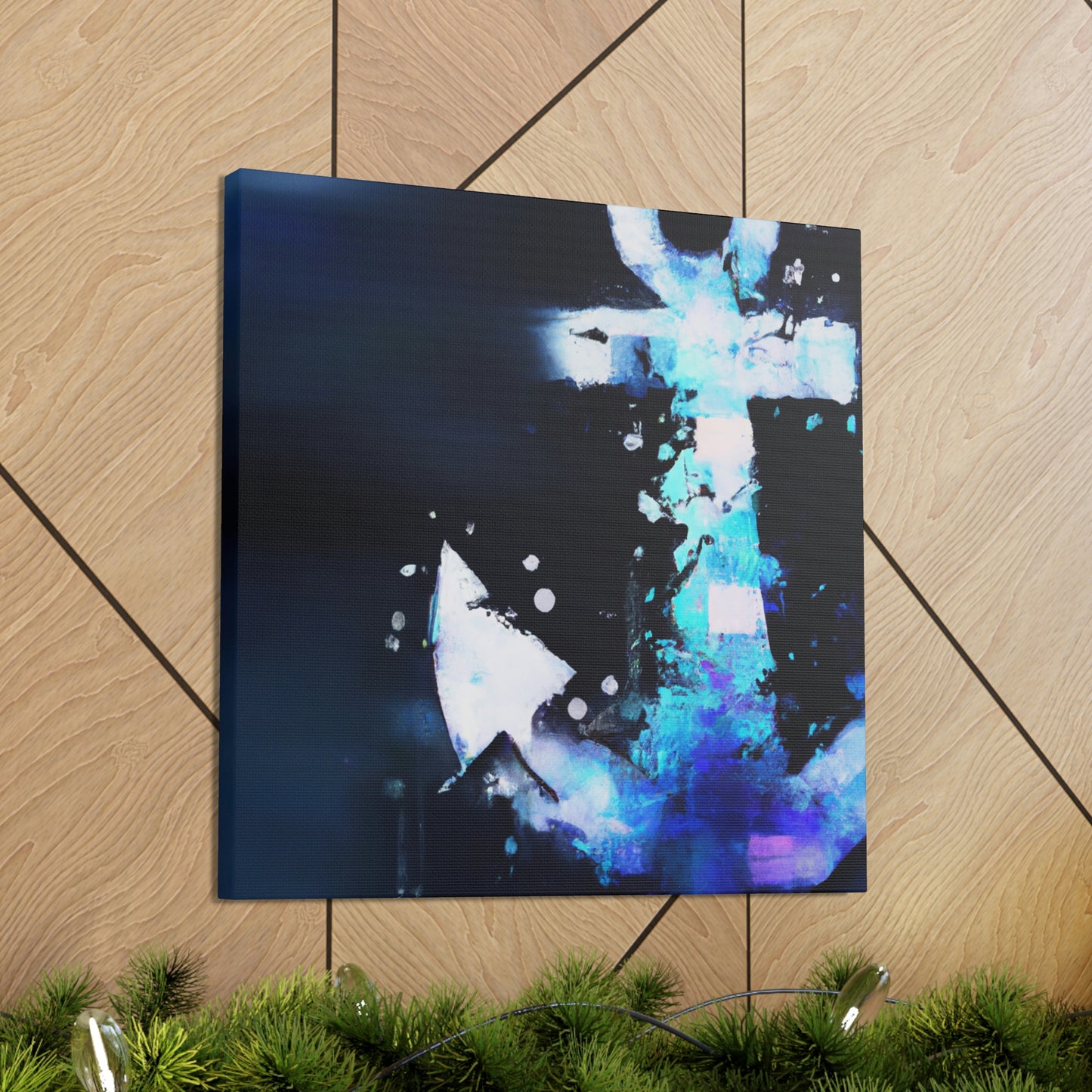 Anchor in Reflection - Canvas