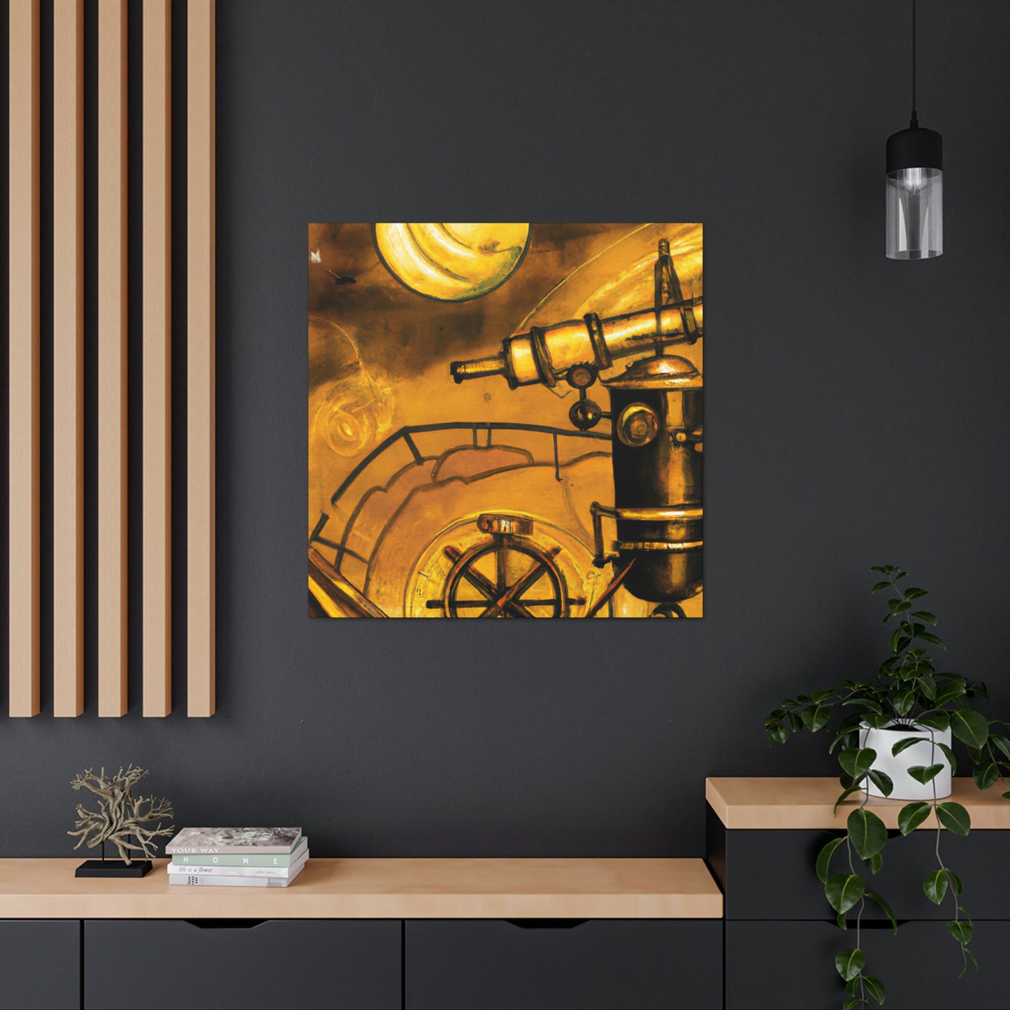 "The Clockwork Cosmos" - Canvas