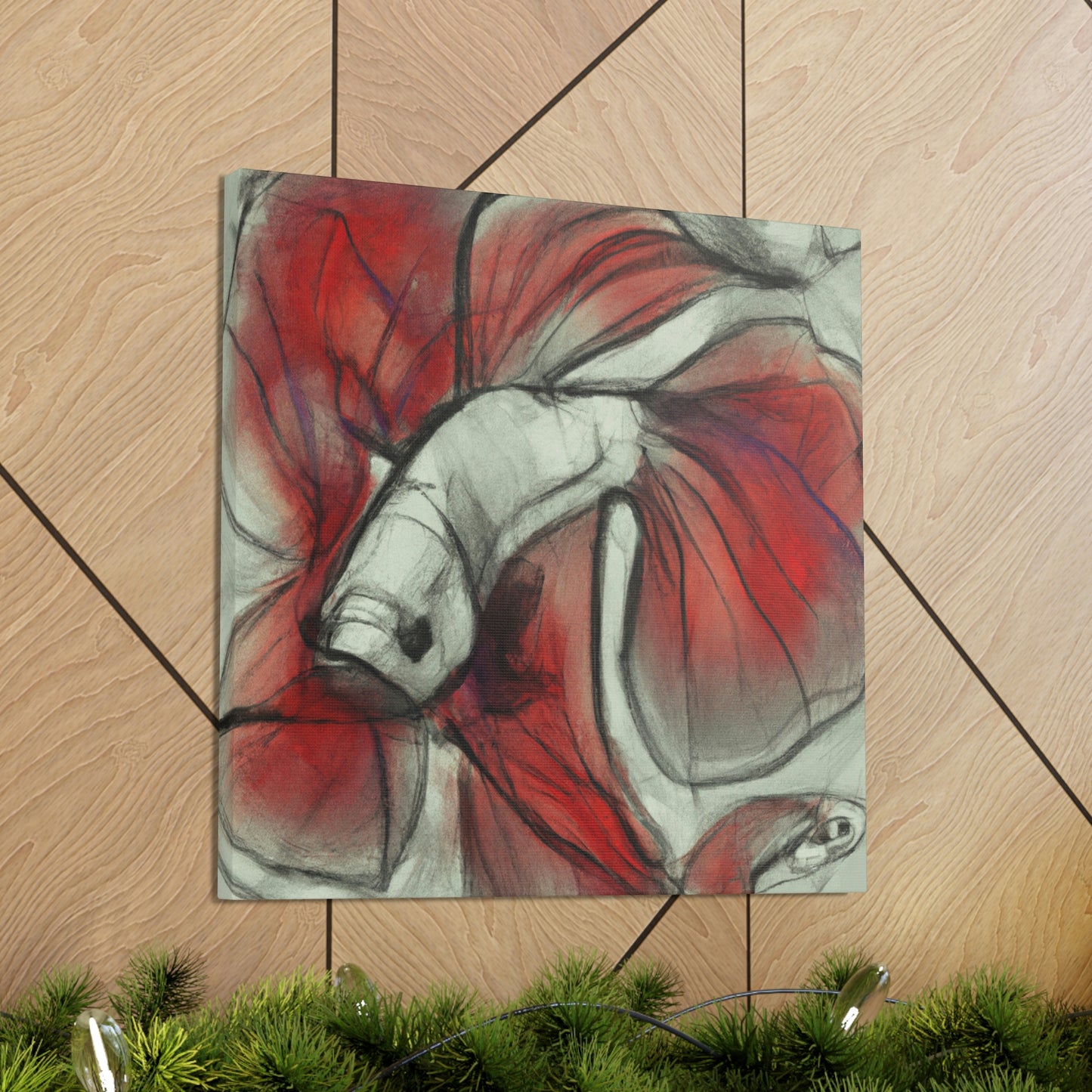 Betta in Expressionism - Canvas