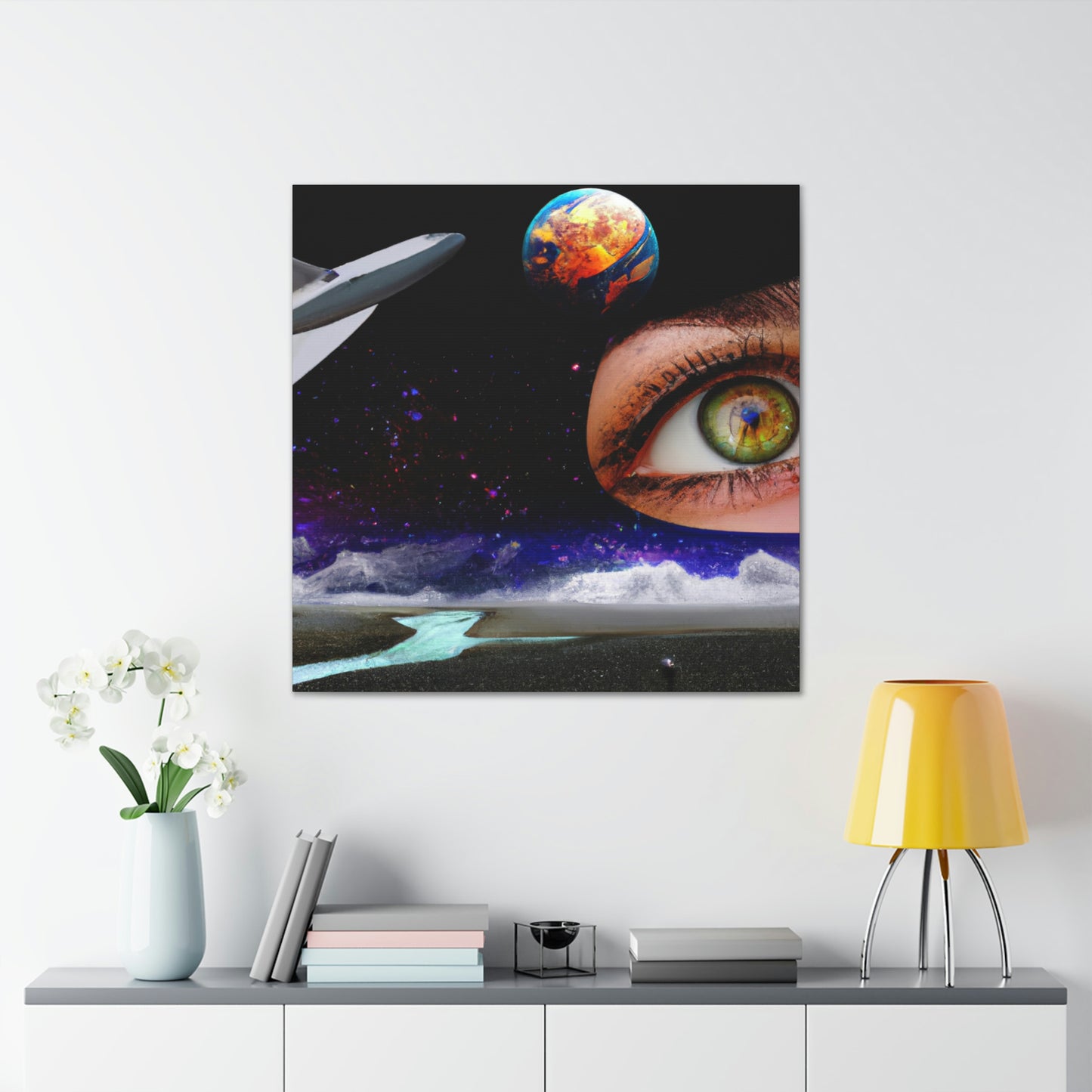 Dreamlike Reflections Plunge - Canvas