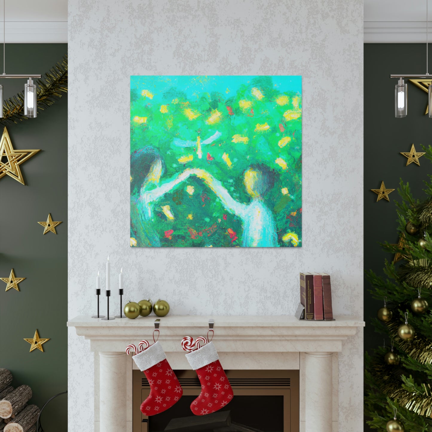 Love Fireflies Glow - Canvas