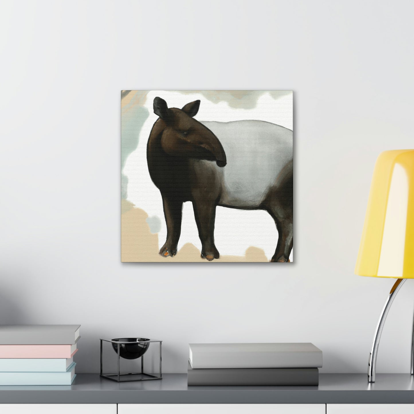 Malayan Tapir Dreaming - Canvas