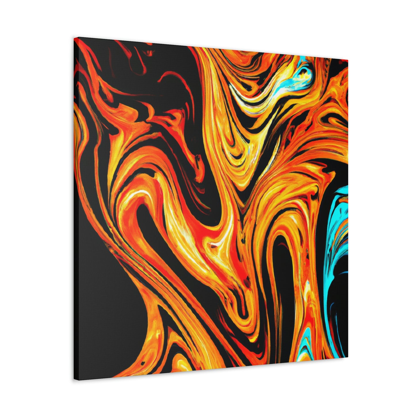 "Turbulent Cosmic Tides" - Canvas