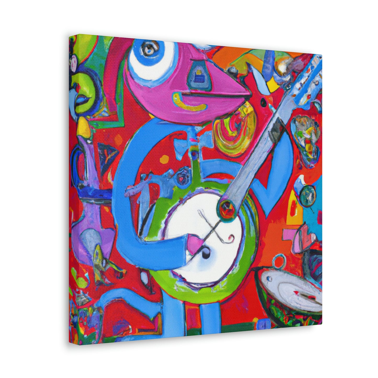 "Banjo of Abstractions" - Canvas