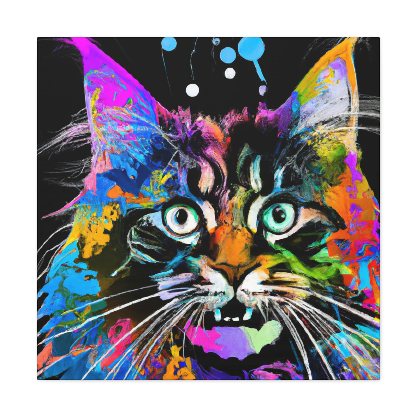 "Maine Coon Pop Art" - Canvas