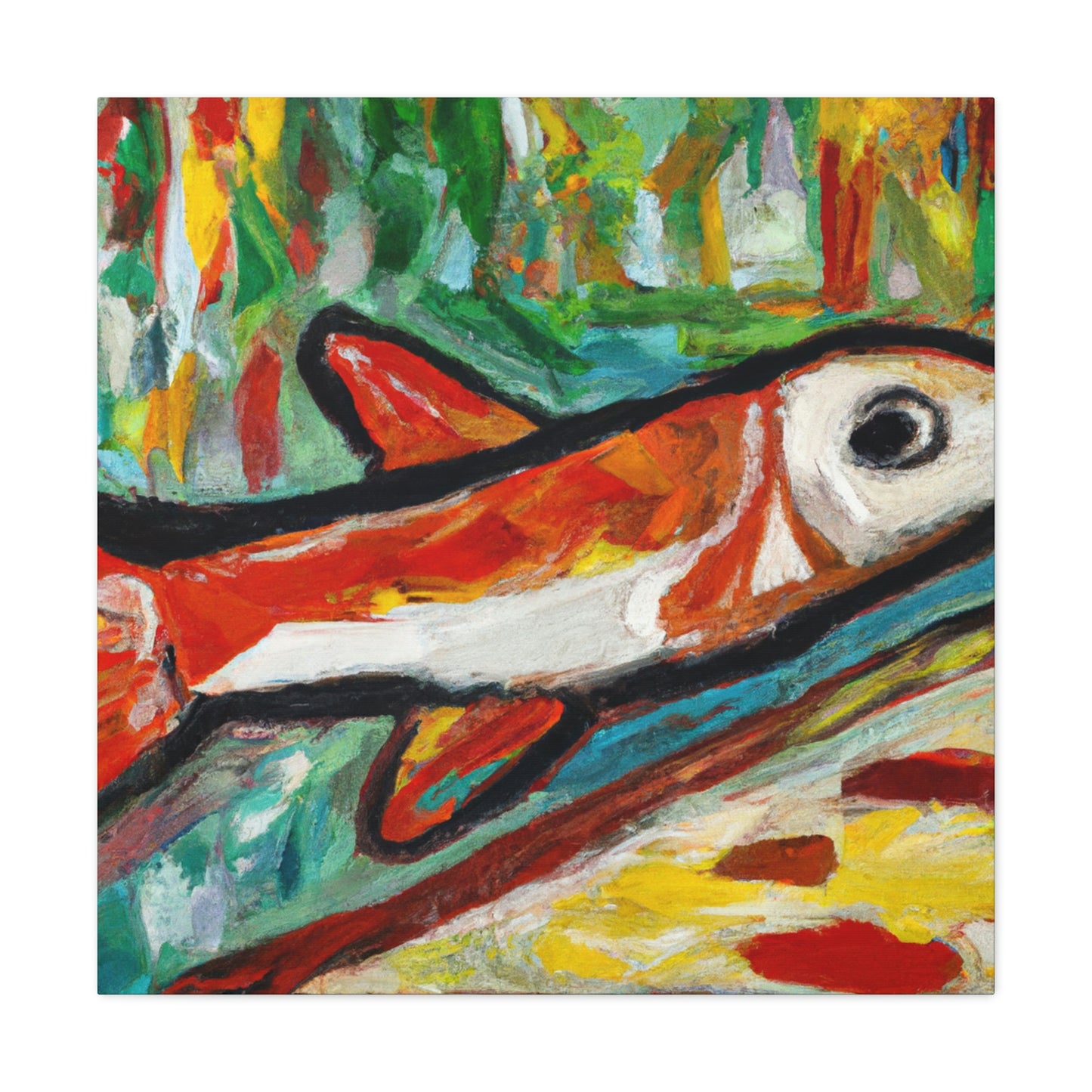 "Killifish Transcendence" - Canvas