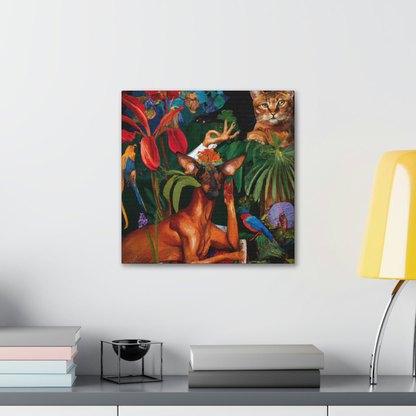 "Abyssinian Royal Procession" - Canvas