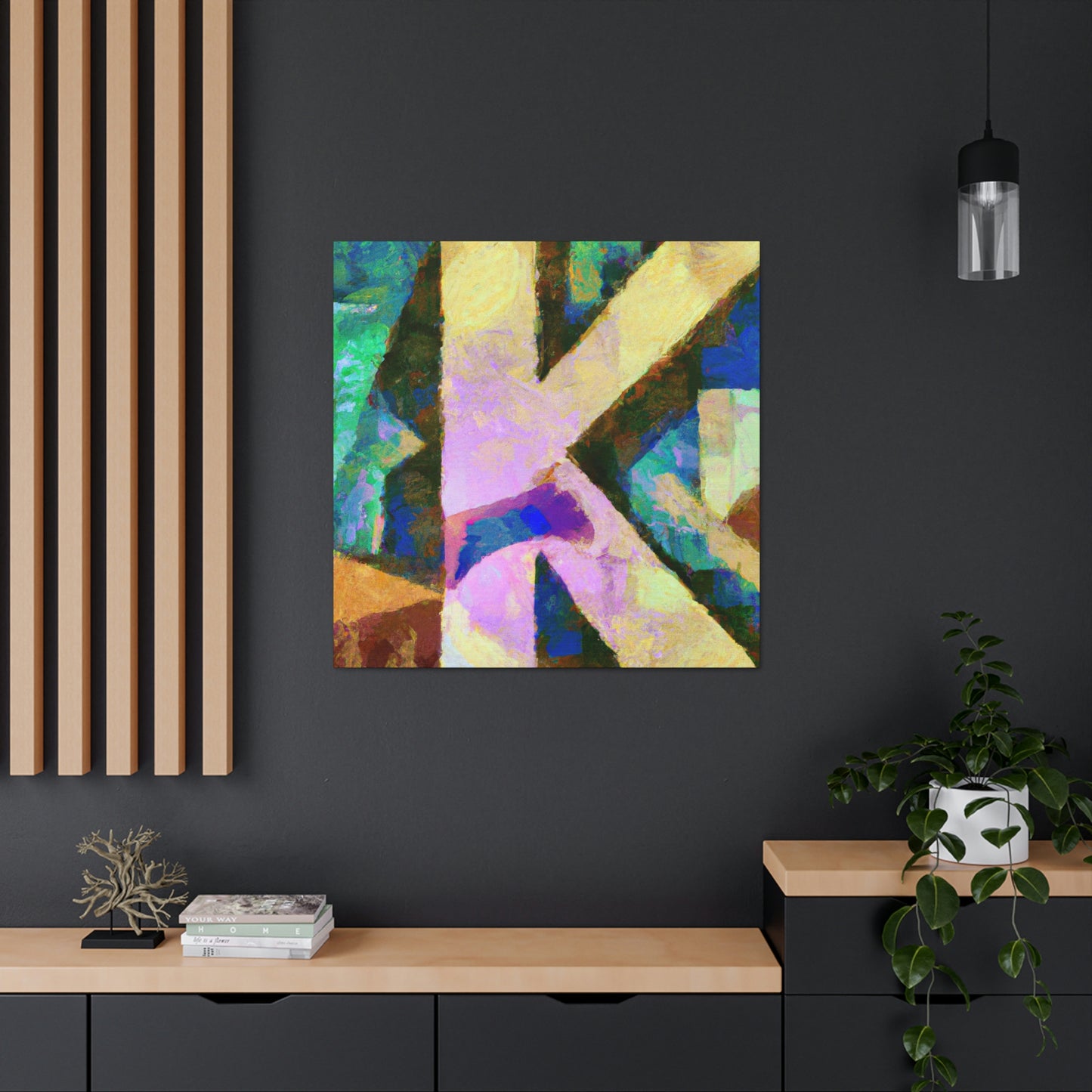 "Kaleidoscopic Color Spectrum" - Canvas