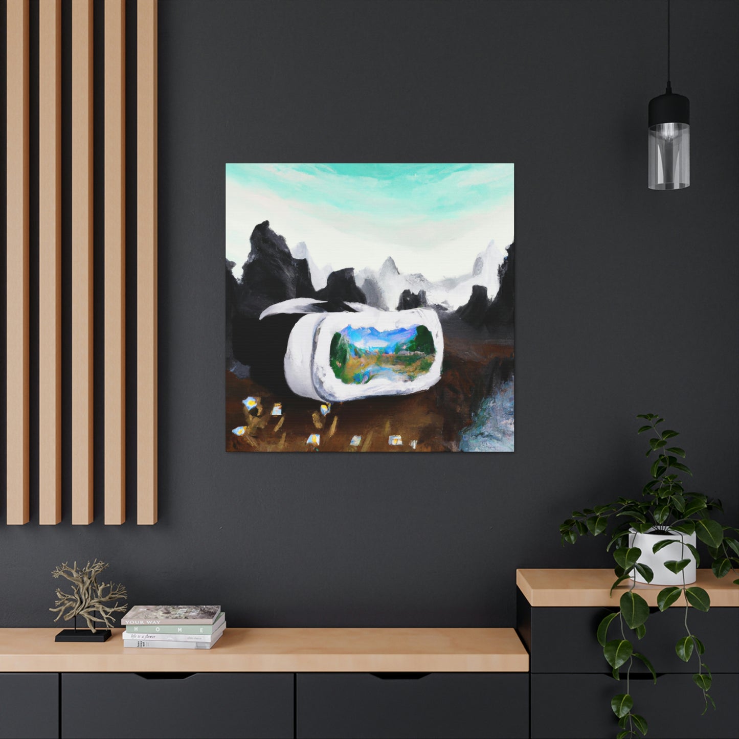 "The Mystic Meadows of Enchantment" - Canvas