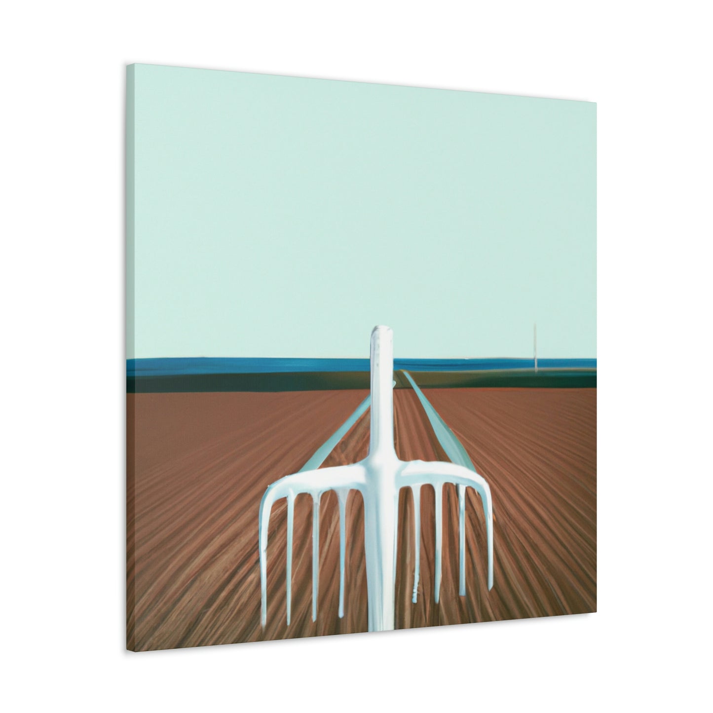 "Pitchfork in Surrealism" - Canvas