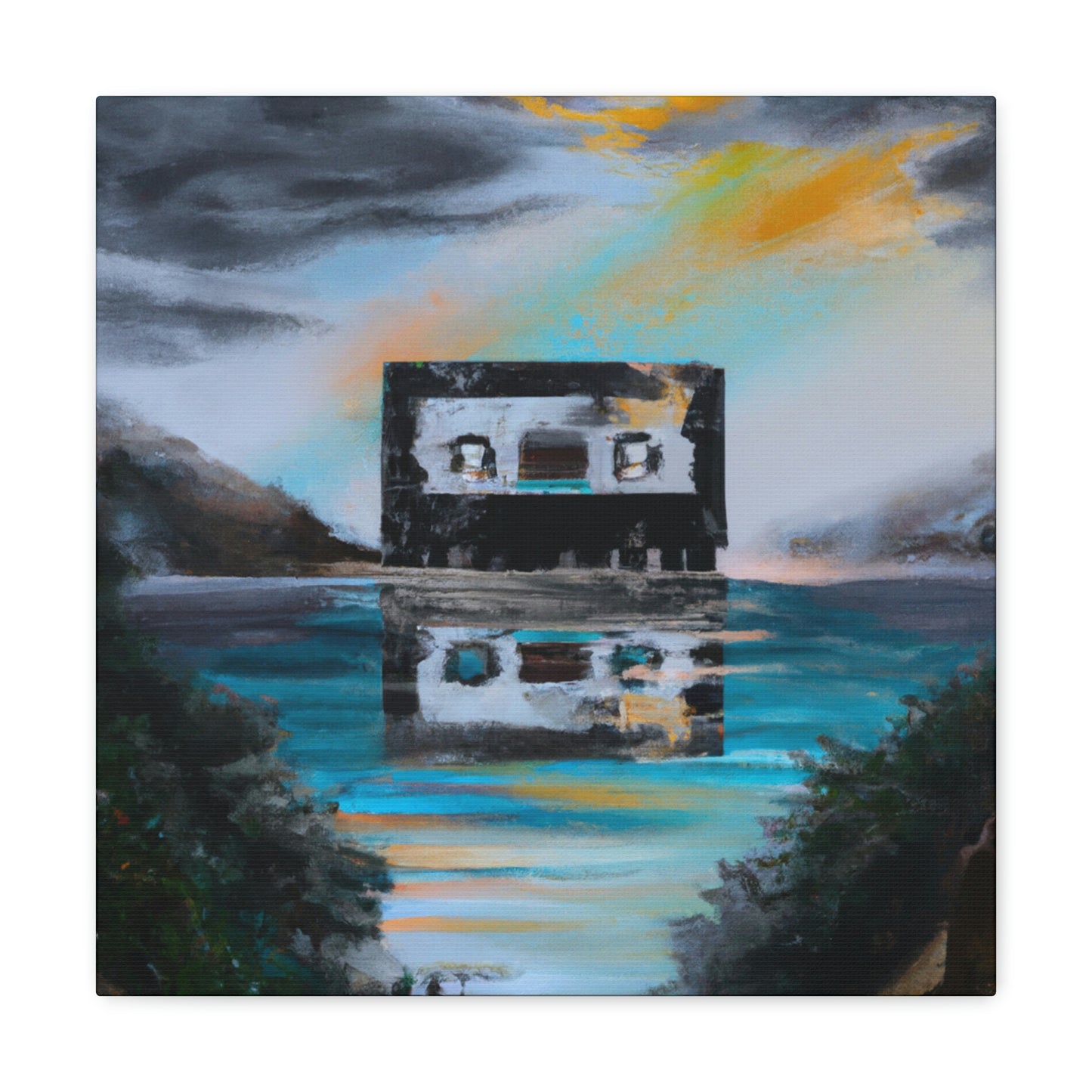 "The Forgotten Cassettes" - Canvas