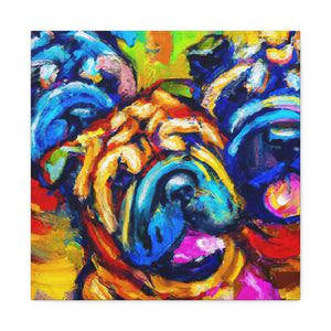 Shar Pei Dreamscape - Canvas