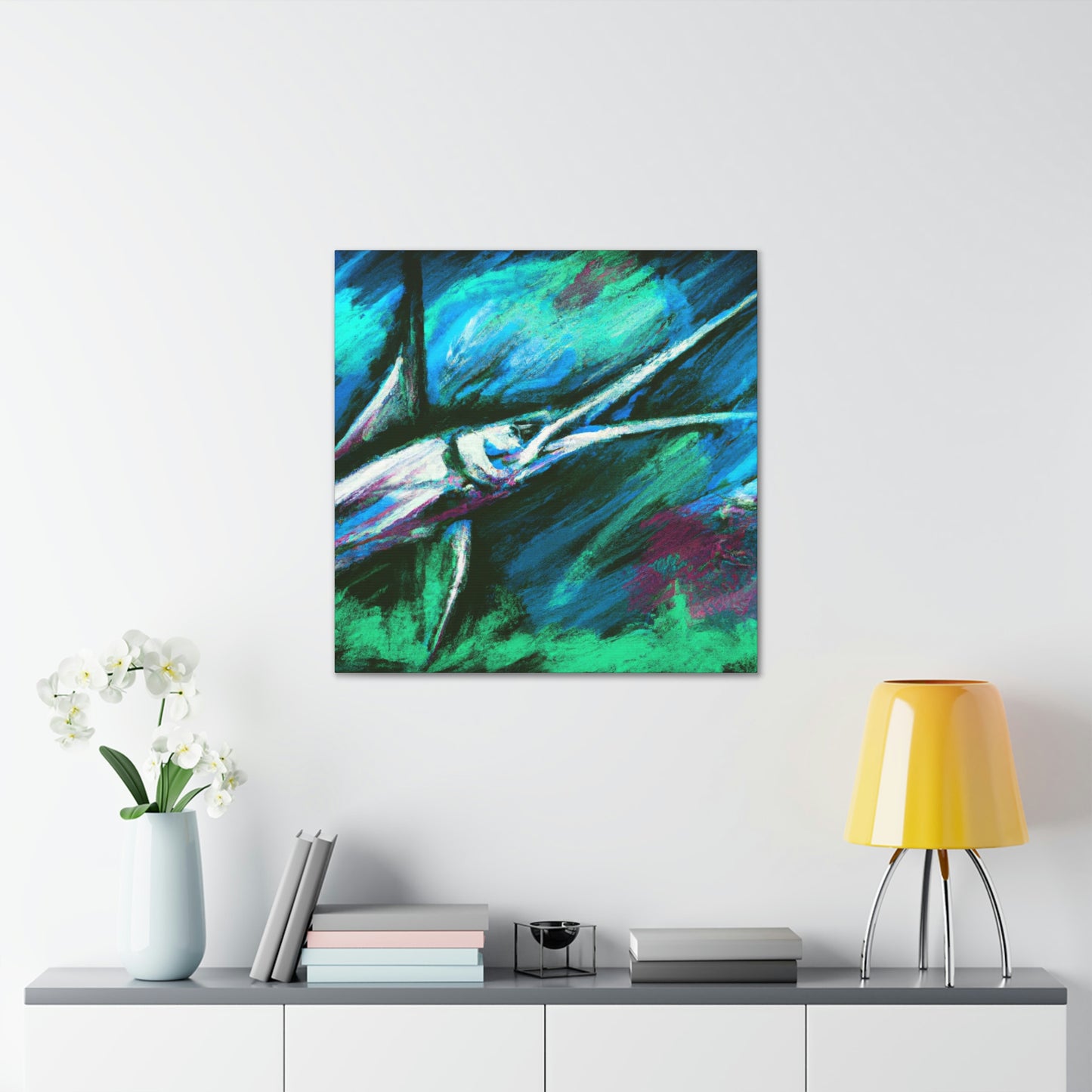 Swordfish Sword Dance - Canvas