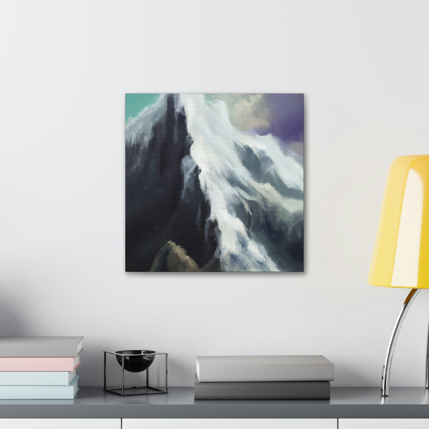 "Snowy Mountain Majesty" - Canvas