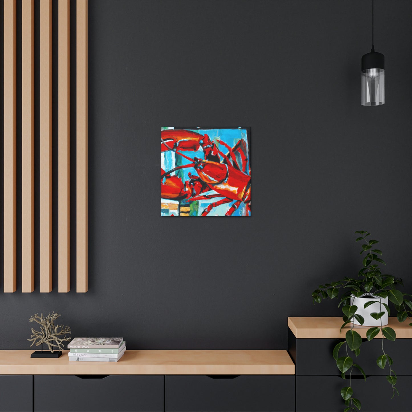 Lobster in Magnificence - Canvas