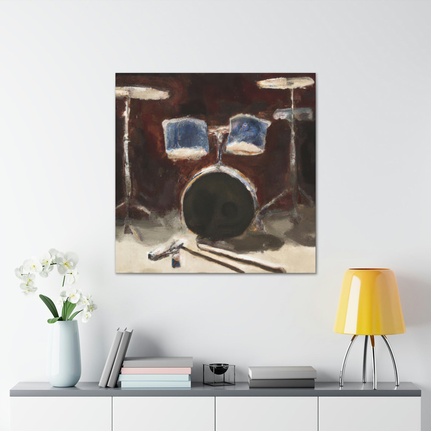 Drums of Expressionism - Canvas