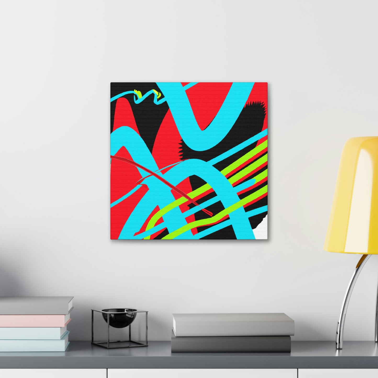 "Vibrant Brilliance Blazing" - Canvas