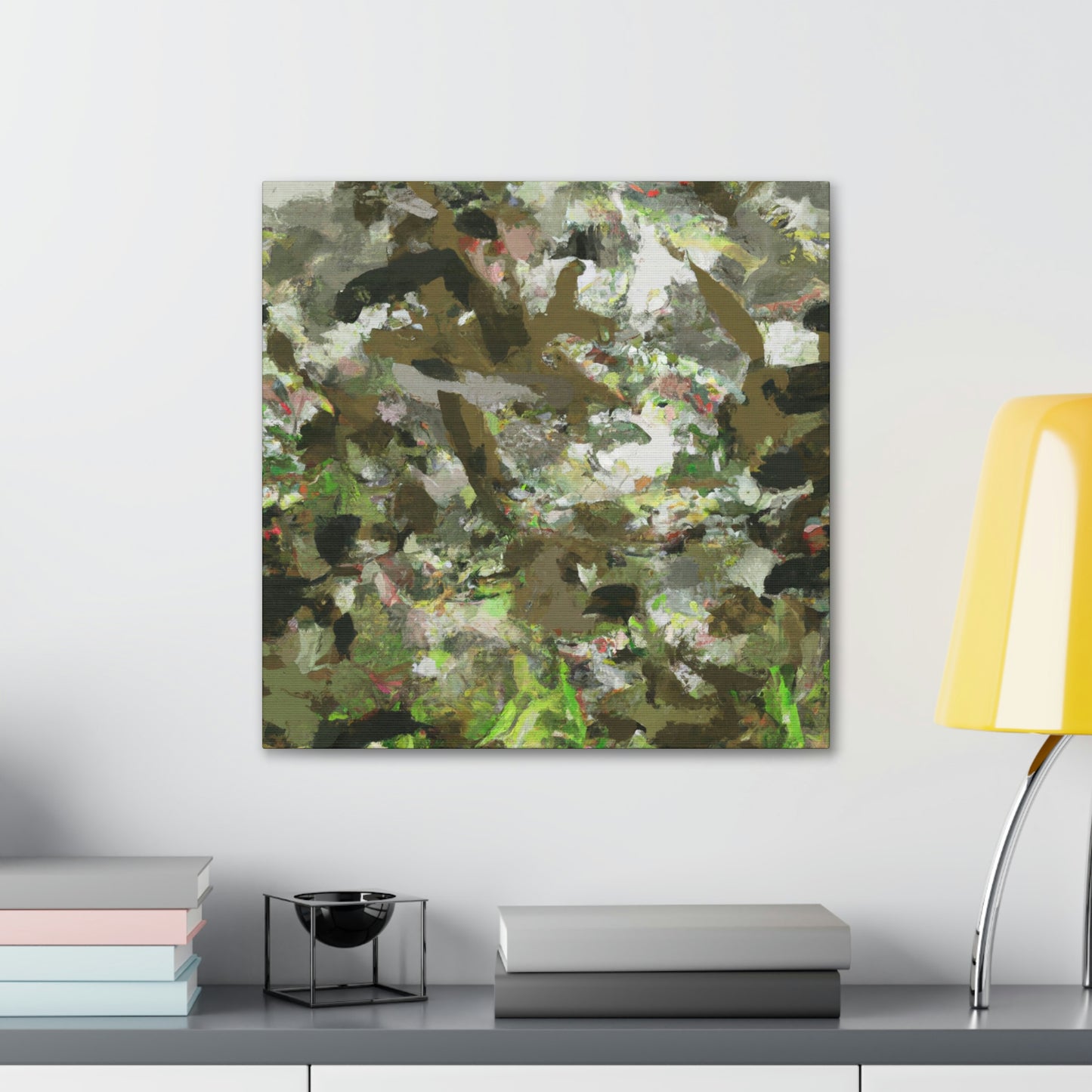 Camouflaged in Abstraction - Canvas