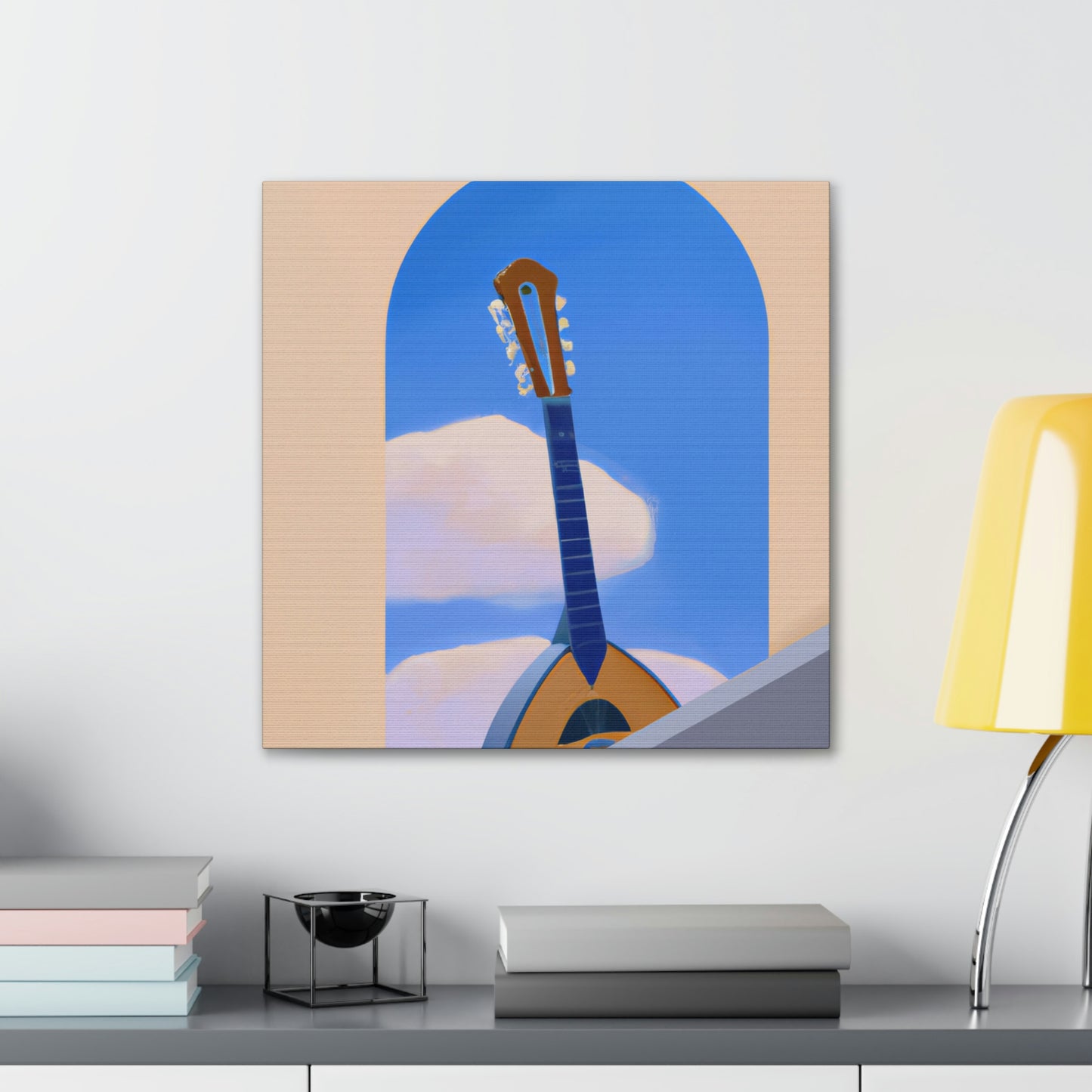 Mandolin of Minimalism - Canvas