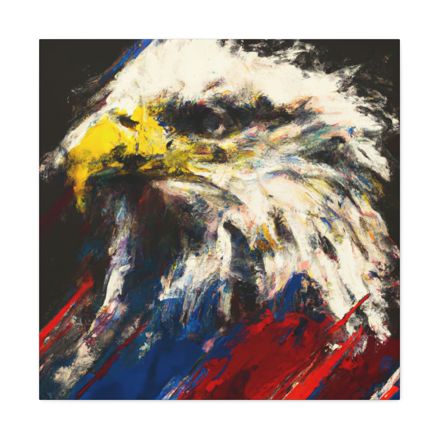 "Eagle in Emotionality" - Canvas