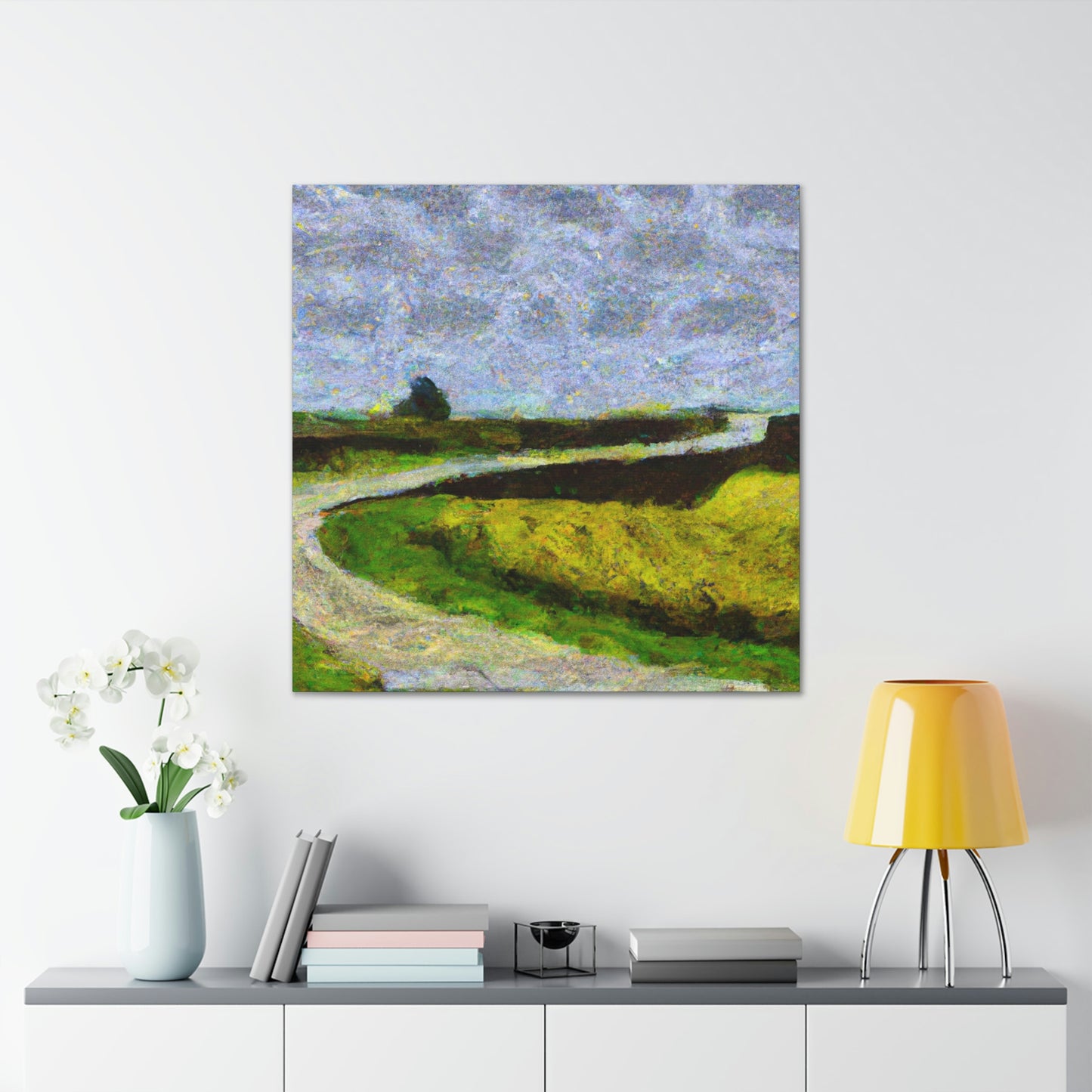 Country Road Dreamscape - Canvas