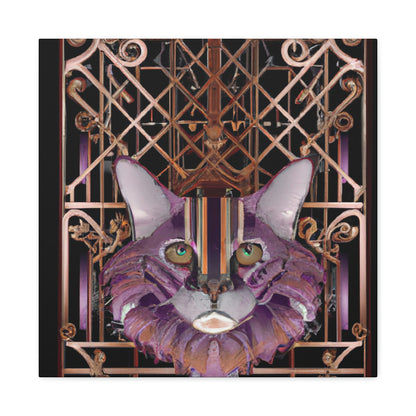 Gleaming Maine Coon - Canvas