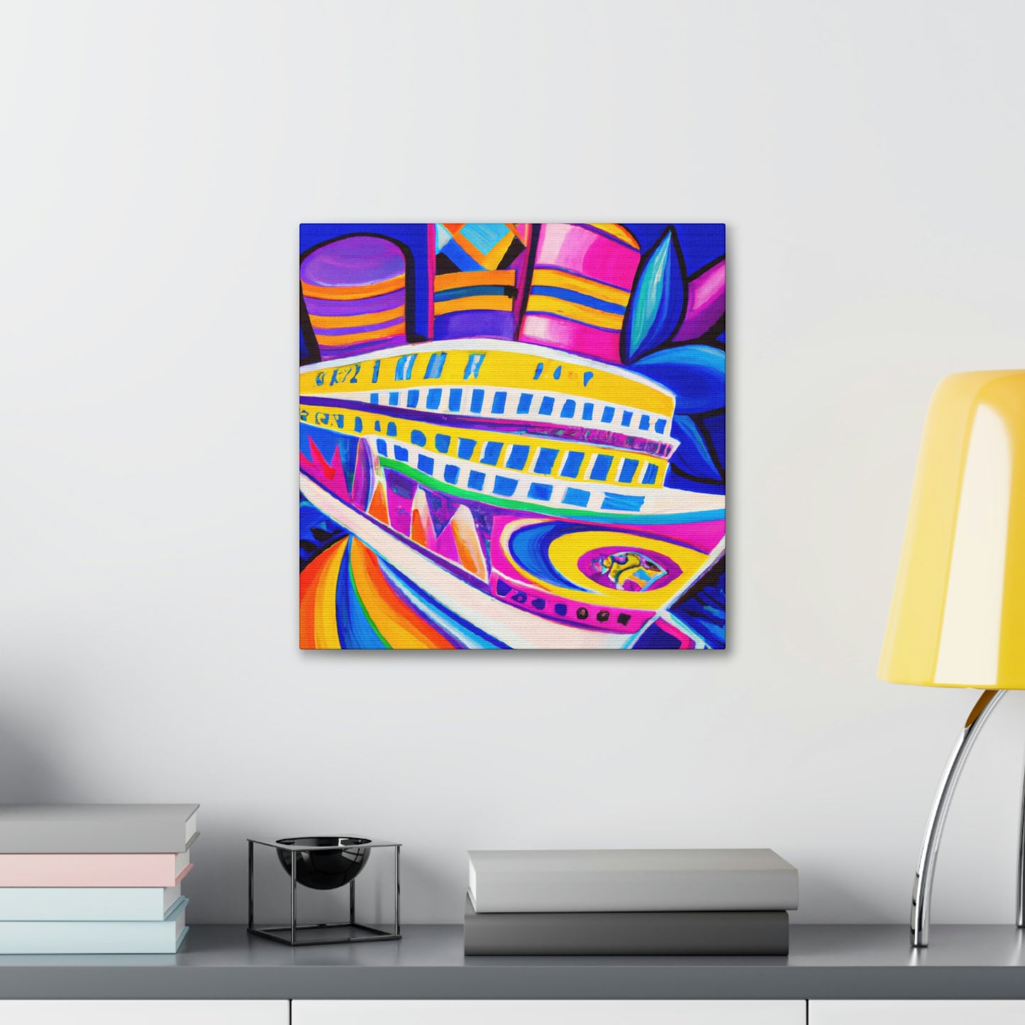 "Cruising the Deco Era" - Canvas