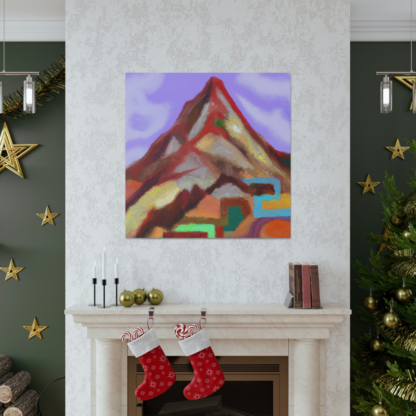 Mountain Majesty Painting - Canvas