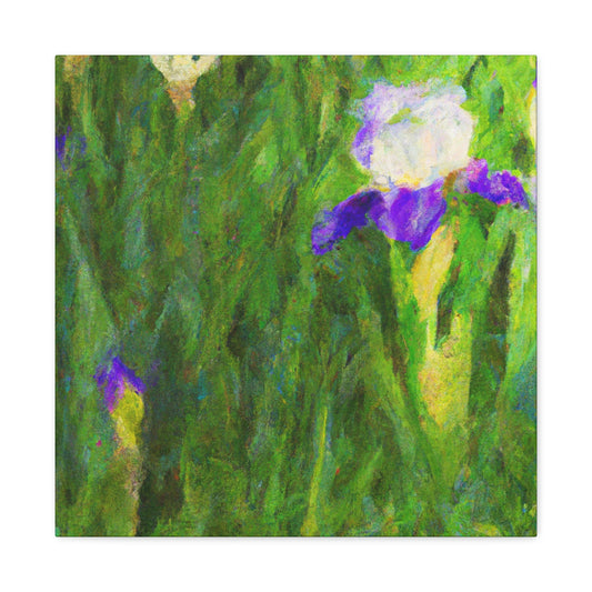 Iris in Majesty. - Canvas