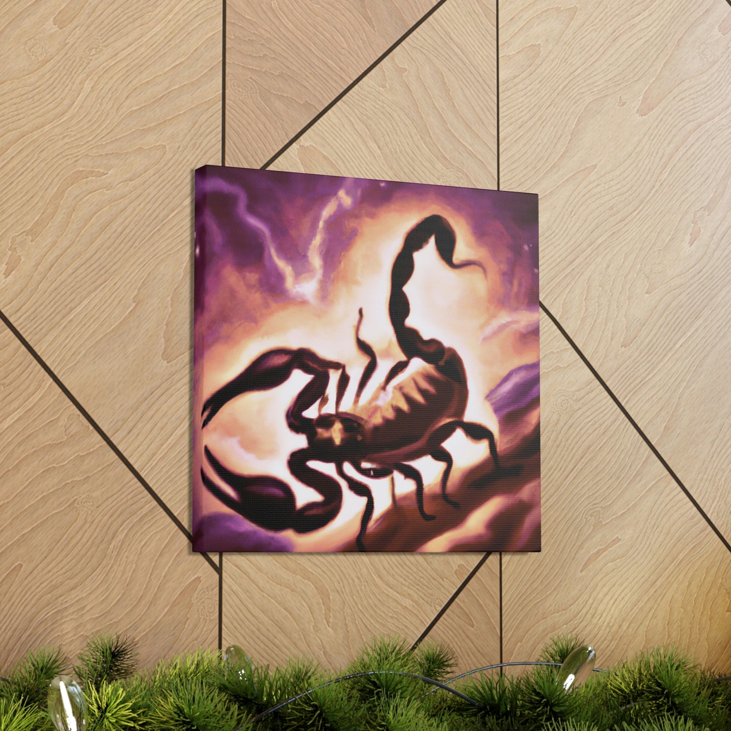 Scorpion Art Deco - Canvas