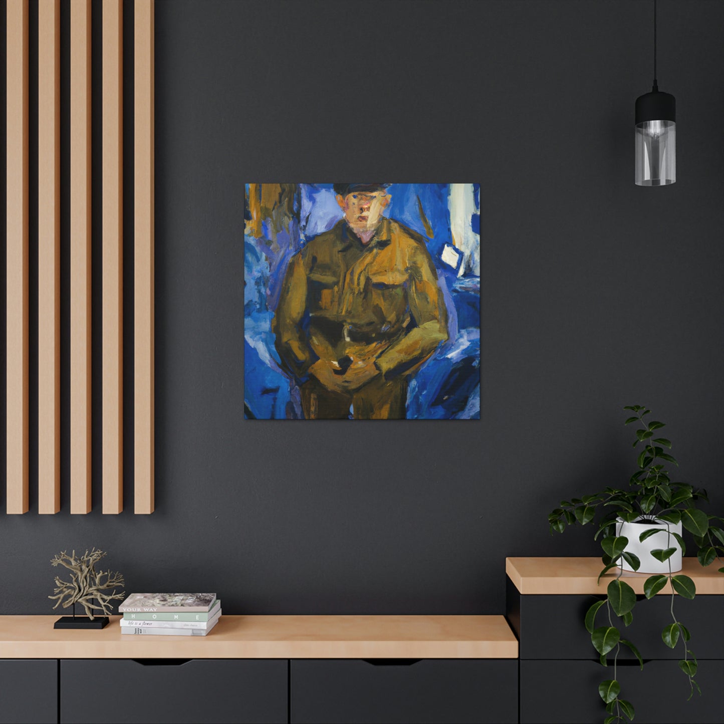 "Bombs Away: Heroism" - Canvas