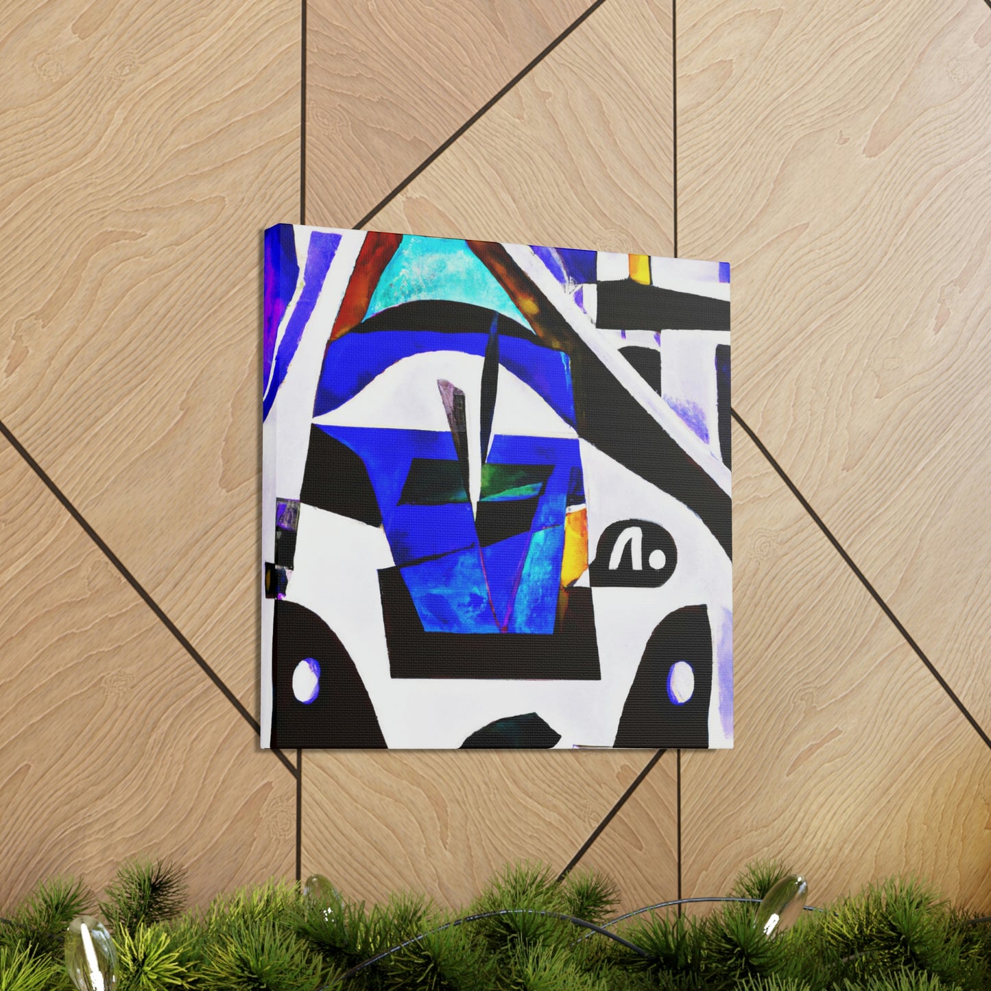 Car and Dreamscape - Canvas