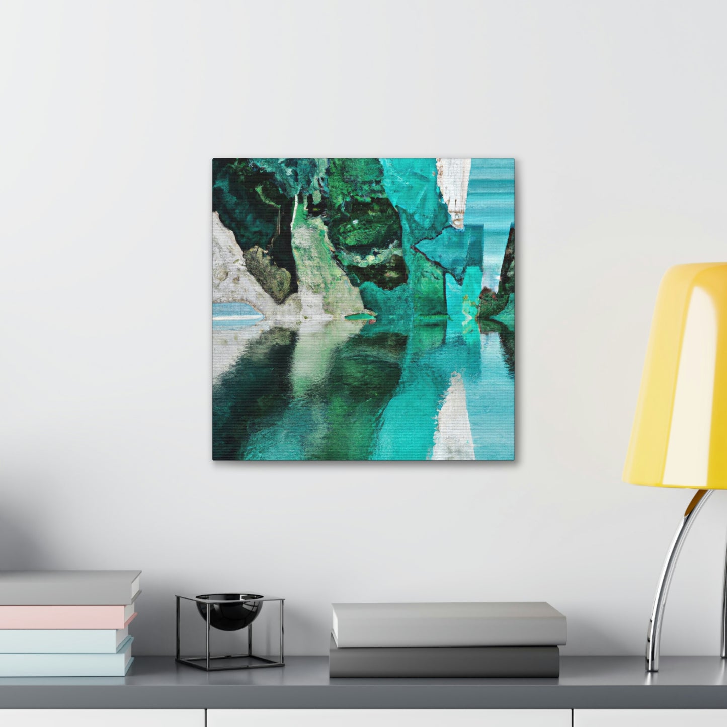 "Coastal Bliss Reveled." - Canvas