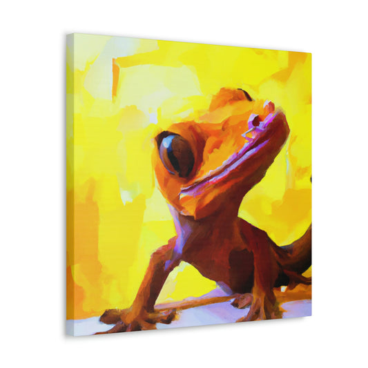 Gecko's Surreal Dream - Canvas