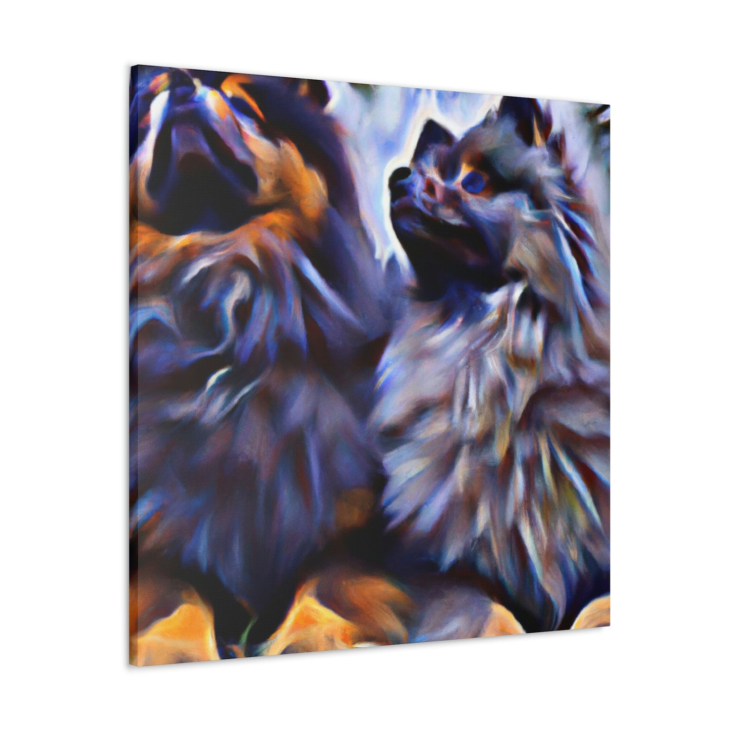 Keeshond in Dreamscape - Canvas