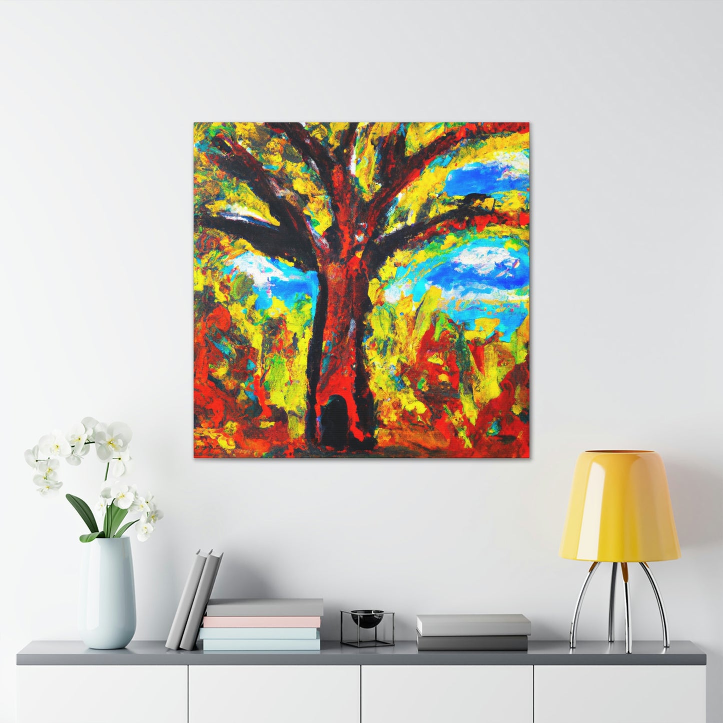 Oak Tree Reconciled - Canvas