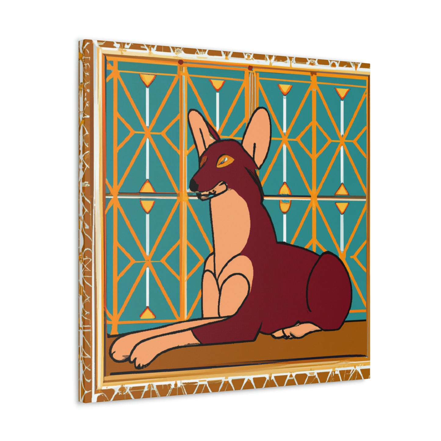 Dhole Deco Dance - Canvas