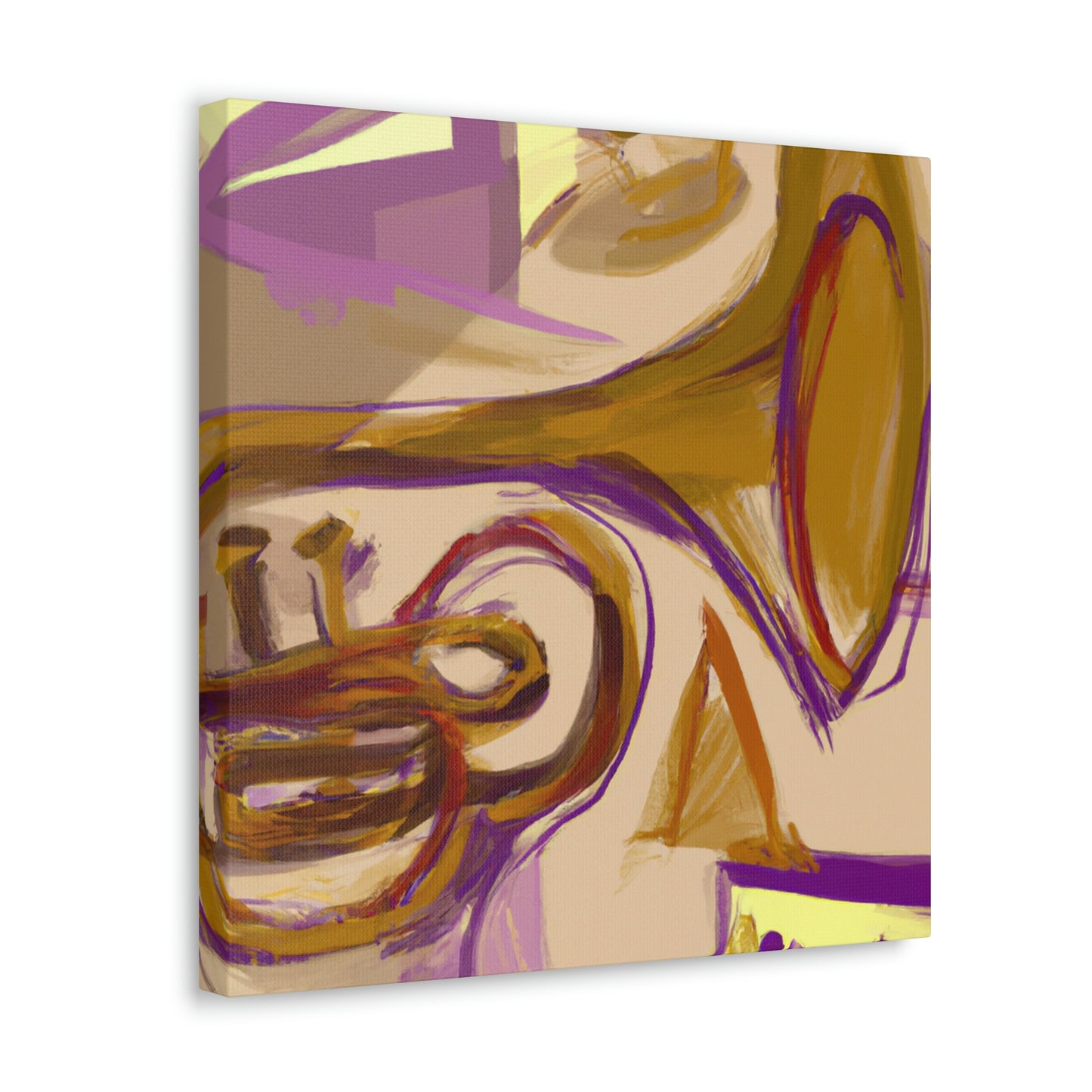 "Trombone of Expressionism" - Canvas