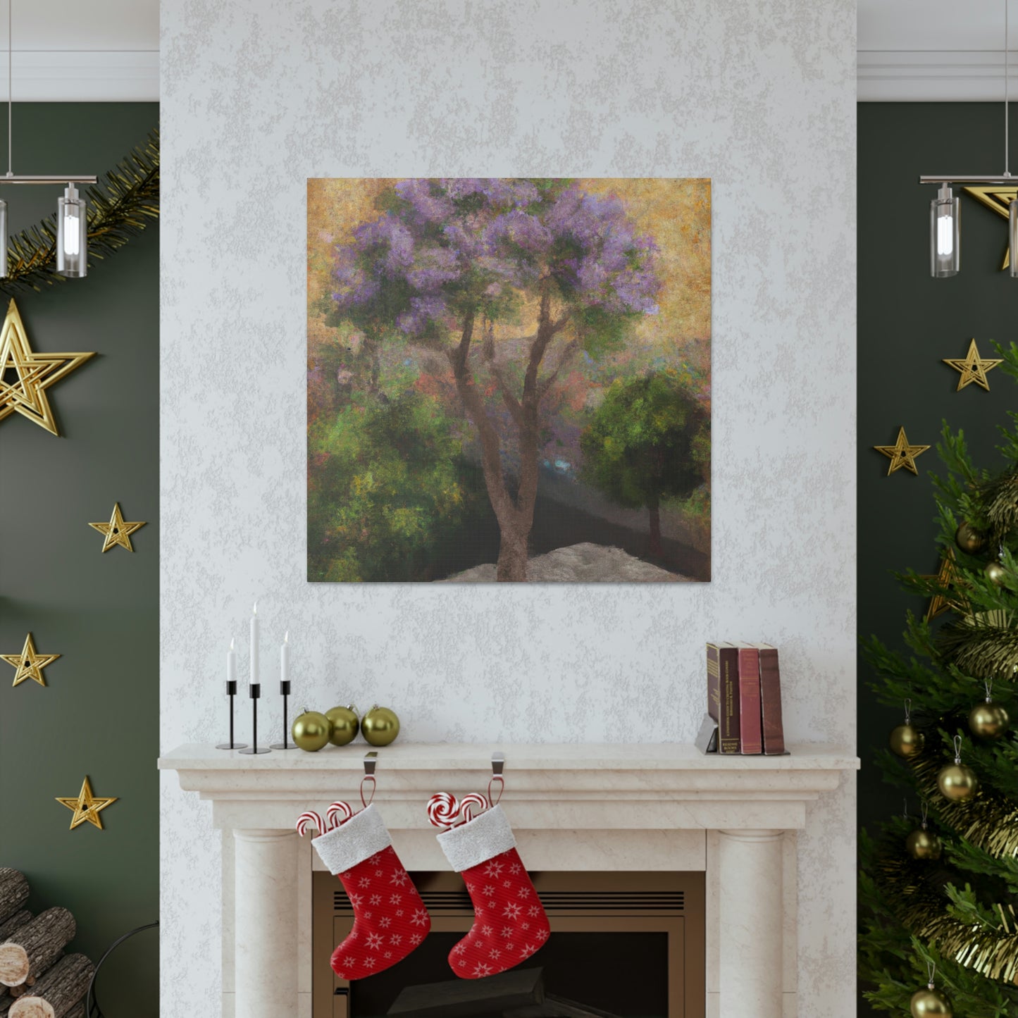 Jacaranda Tree Magic - Canvas