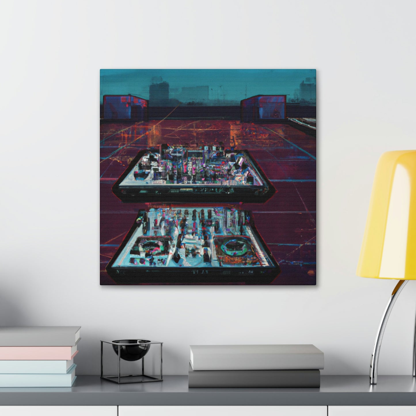 Electric Board Symphony - Canvas