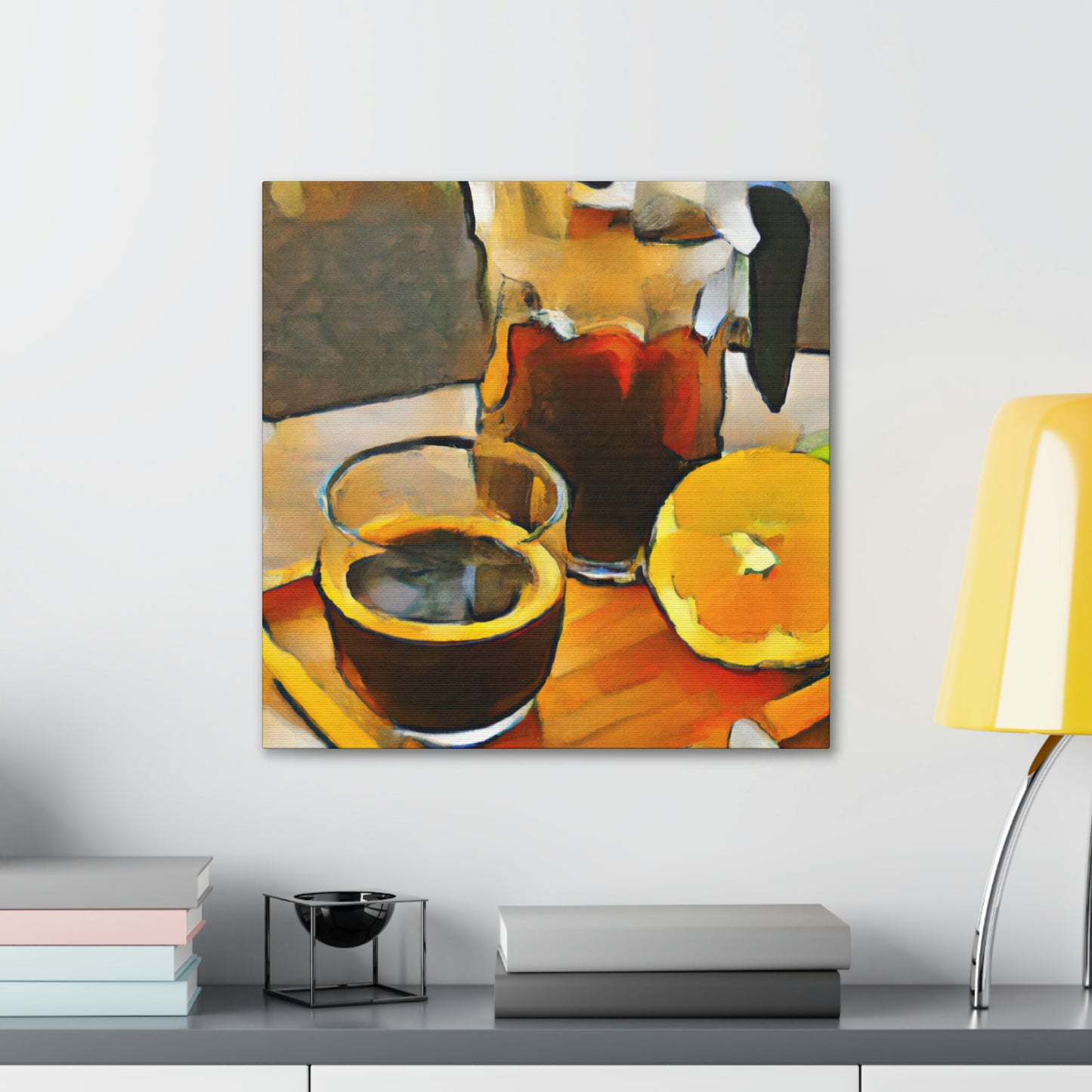 Coffee in Fauvism - Canvas