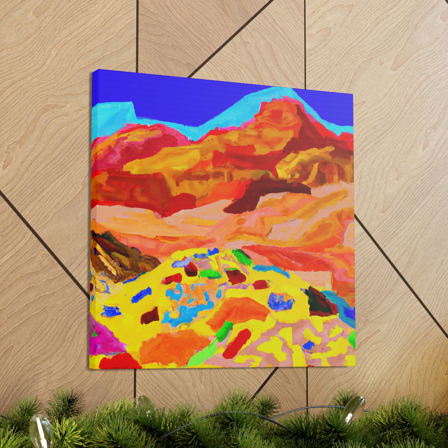 Desert of Colorful Hues - Canvas