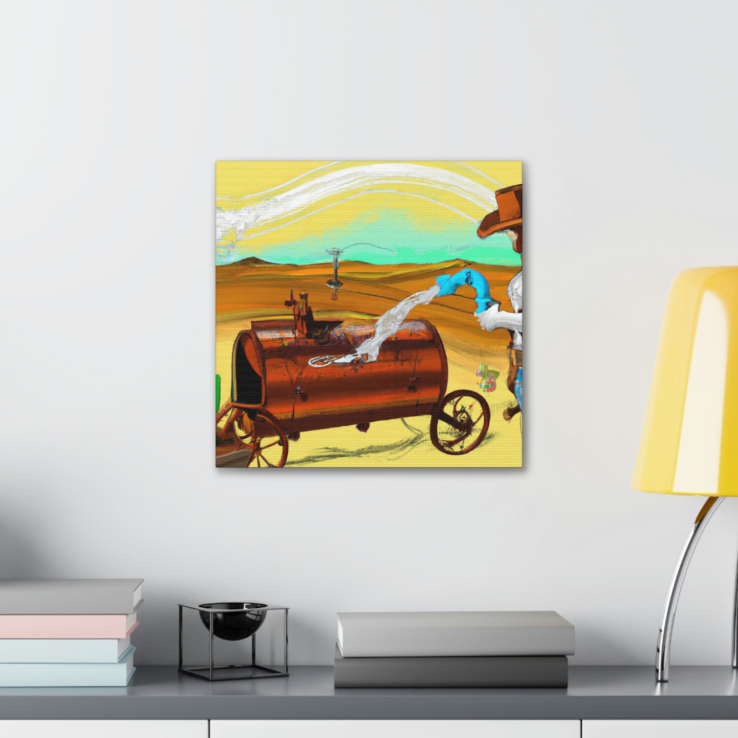 "The Water Trough Forge" - Canvas