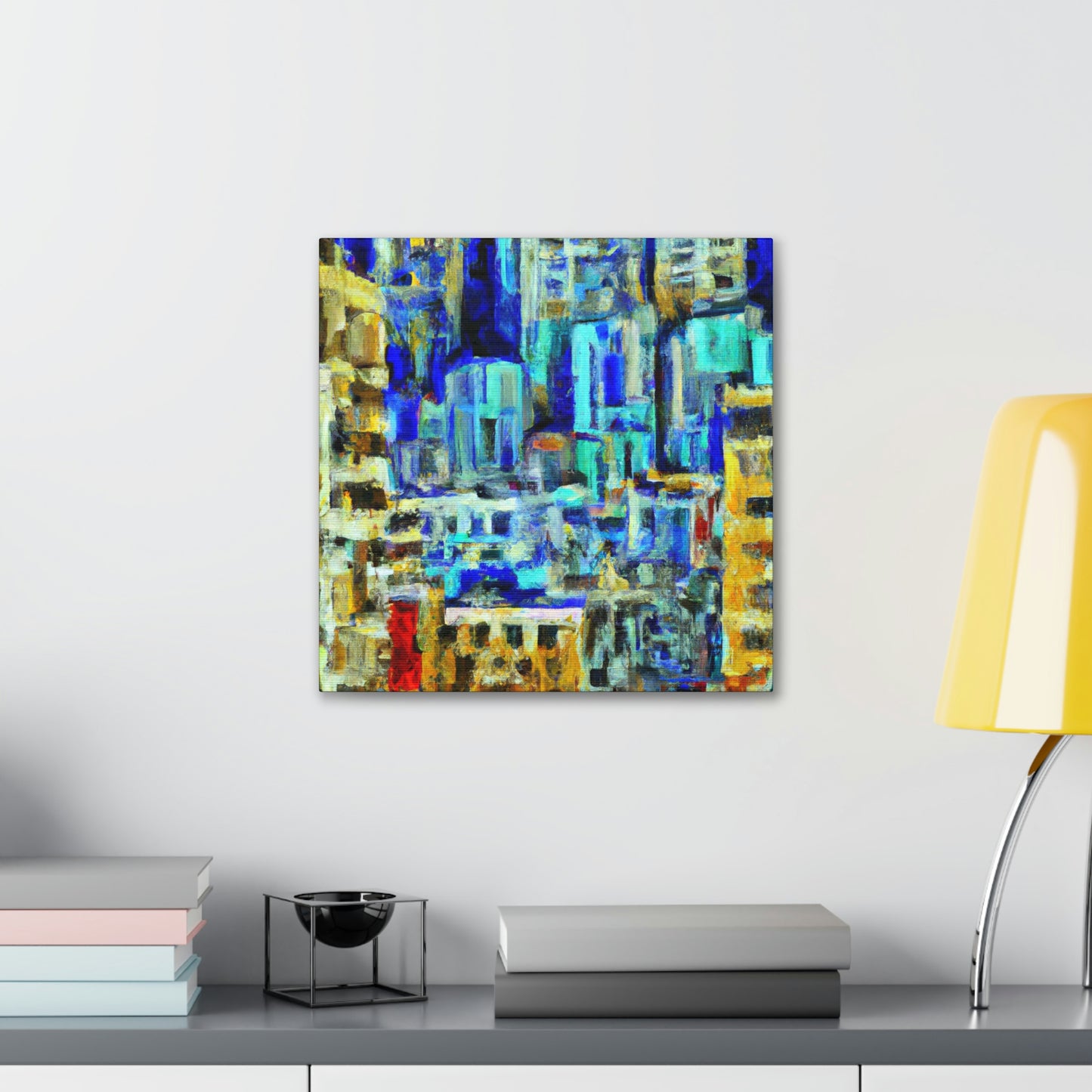 "International Style Viewpoint" - Canvas